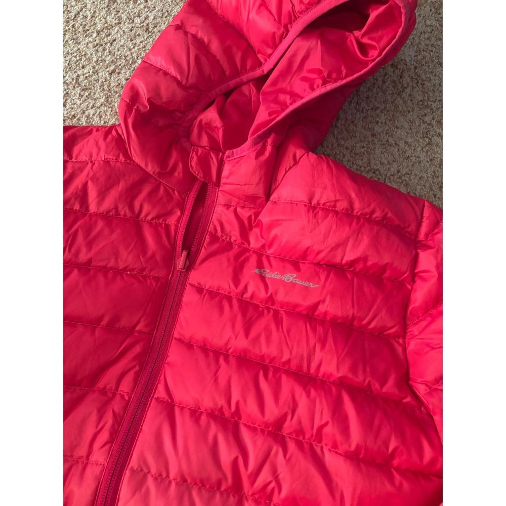 Eddie Bauer Kids Lightweight Hooded Packable Down / Puffer Jacket - Picture 2 of 4